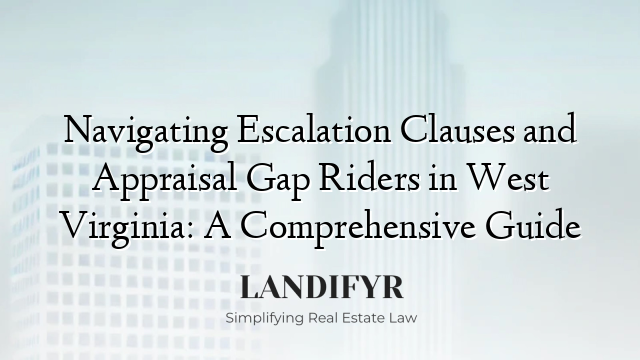 Navigating Escalation Clauses and Appraisal Gap Riders in West Virginia: A Comprehensive Guide