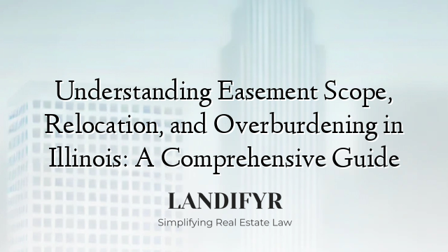 Understanding Easement Scope, Relocation, and Overburdening in Illinois: A Comprehensive Guide