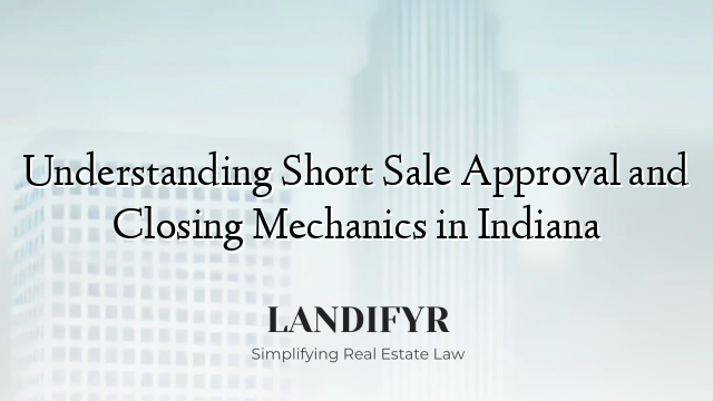 Understanding Short Sale Approval and Closing Mechanics in Indiana