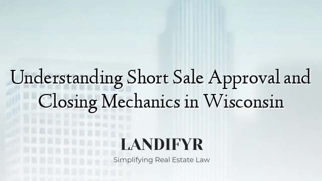 Understanding Short Sale Approval and Closing Mechanics in Wisconsin