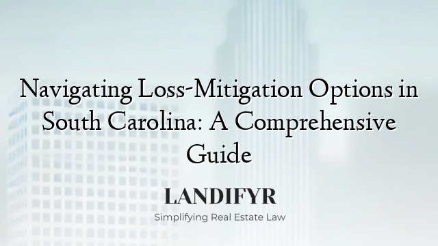 Navigating Loss-Mitigation Options in South Carolina: A Comprehensive Guide