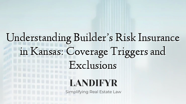 Understanding Builder’s Risk Insurance in Kansas: Coverage Triggers and Exclusions
