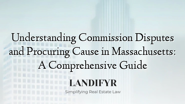 Understanding Commission Disputes and Procuring Cause in Massachusetts: A Comprehensive Guide