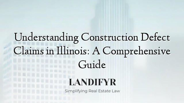 Understanding Construction Defect Claims in Illinois: A Comprehensive Guide