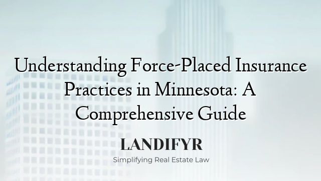 Understanding Force-Placed Insurance Practices in Minnesota: A Comprehensive Guide