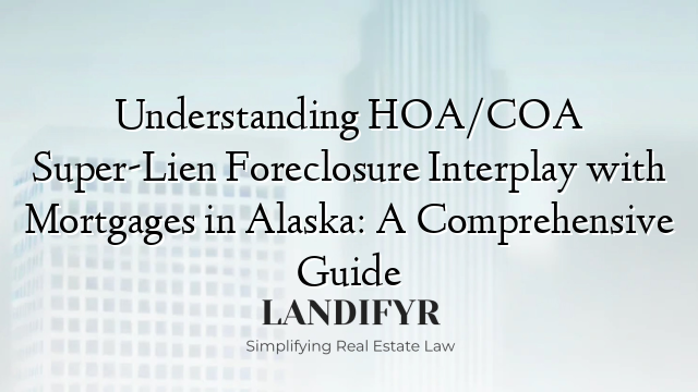 Understanding HOA/COA Super-Lien Foreclosure Interplay with Mortgages in Alaska: A Comprehensive Guide