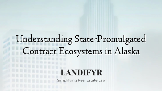 Understanding State-Promulgated Contract Ecosystems in Alaska