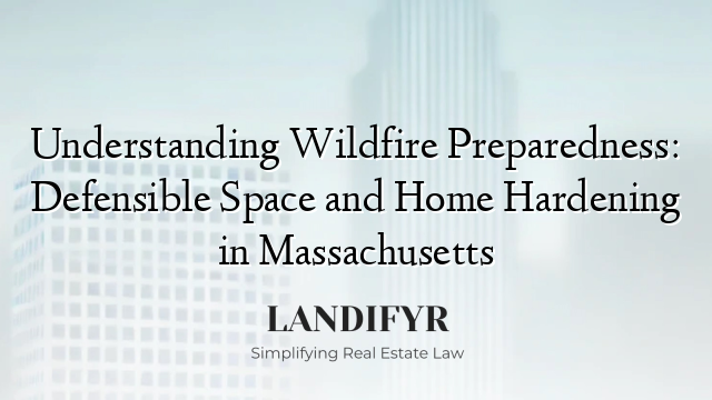 Understanding Wildfire Preparedness: Defensible Space and Home Hardening in Massachusetts