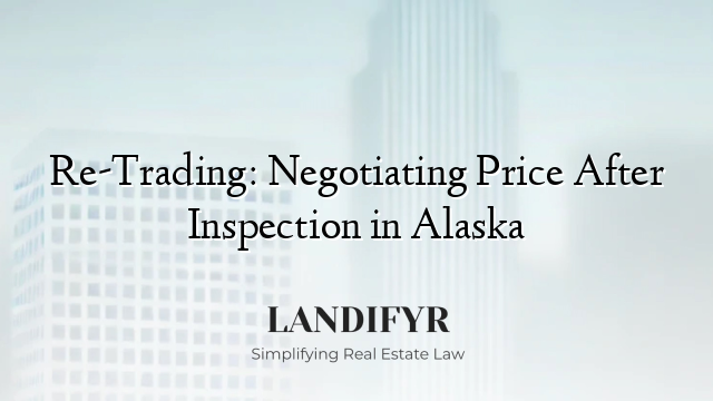 Re-Trading: Negotiating Price After Inspection in Alaska