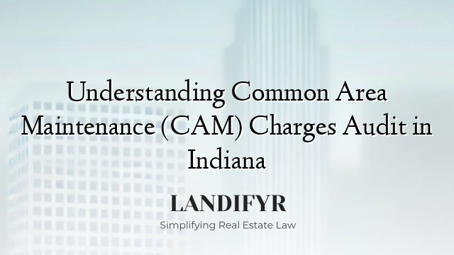 Understanding Common Area Maintenance (CAM) Charges Audit in Indiana
