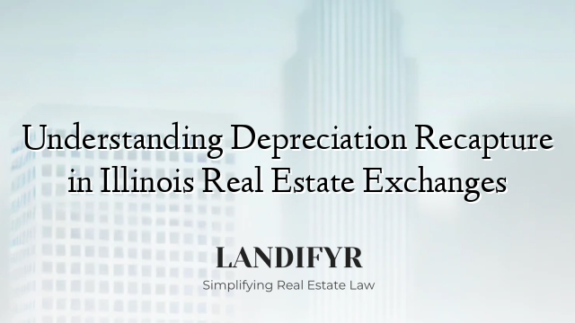 Understanding Depreciation Recapture in Illinois Real Estate Exchanges