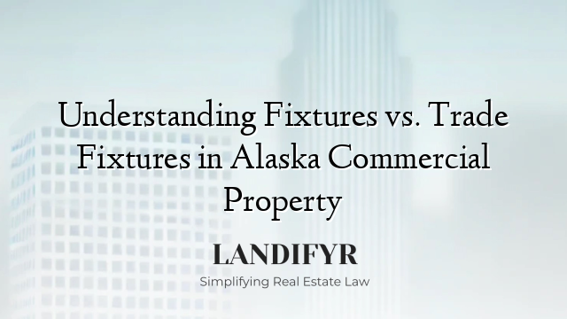Understanding Fixtures vs. Trade Fixtures in Alaska Commercial Property