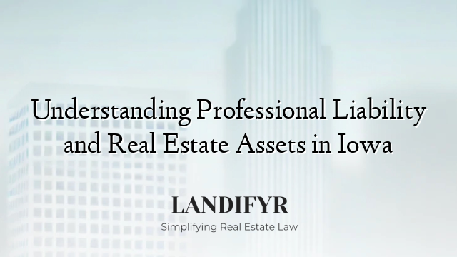 Understanding Professional Liability and Real Estate Assets in Iowa