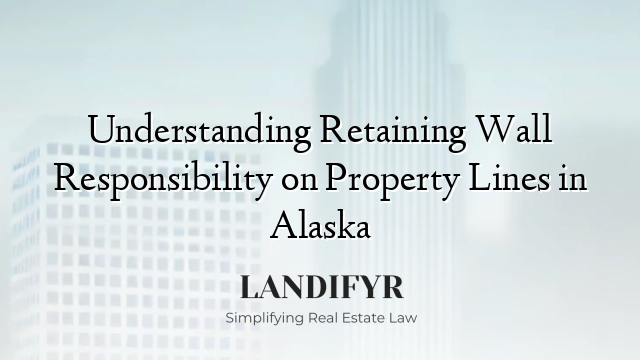 Understanding Retaining Wall Responsibility on Property Lines in Alaska