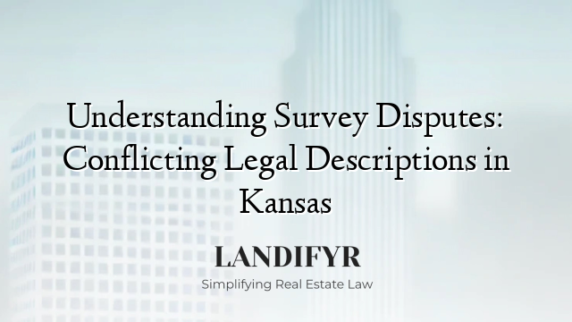 Understanding Survey Disputes: Conflicting Legal Descriptions in Kansas