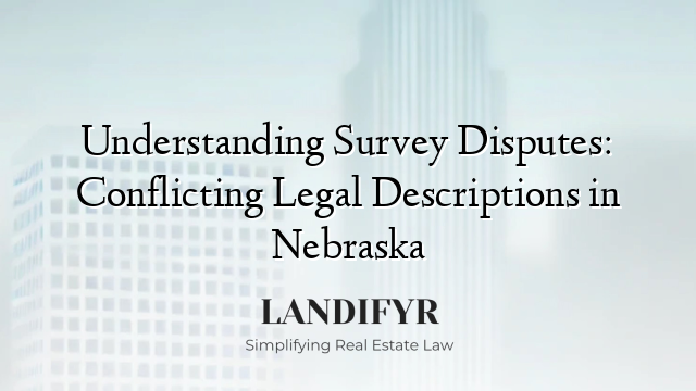 Understanding Survey Disputes: Conflicting Legal Descriptions in Nebraska