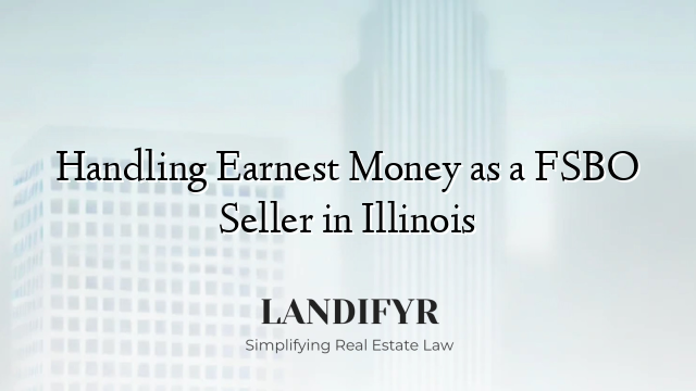 Handling Earnest Money as a FSBO Seller in Illinois