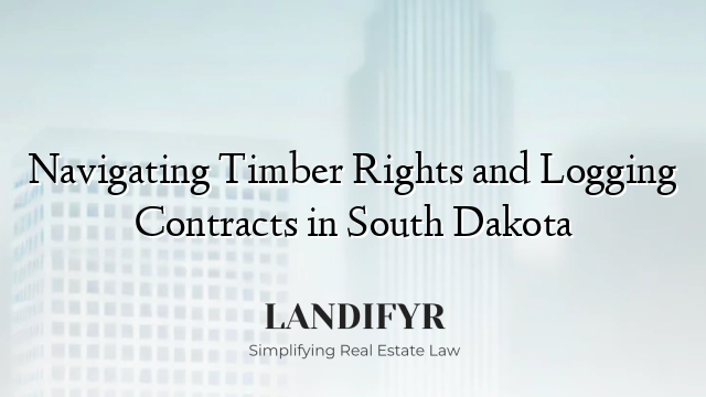 Navigating Timber Rights and Logging Contracts in South Dakota