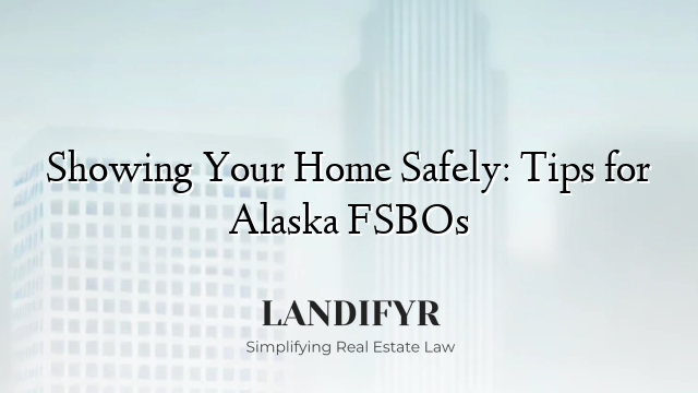 Showing Your Home Safely: Tips for Alaska FSBOs