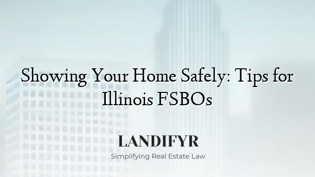 Showing Your Home Safely: Tips for Illinois FSBOs