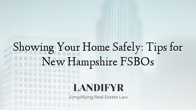 Showing Your Home Safely: Tips for New Hampshire FSBOs