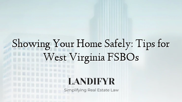 Showing Your Home Safely: Tips for West Virginia FSBOs
