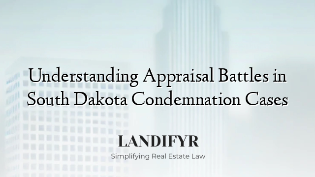 Understanding Appraisal Battles in South Dakota Condemnation Cases