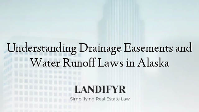 Understanding Drainage Easements and Water Runoff Laws in Alaska