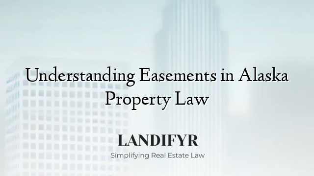 Understanding Easements in Alaska Property Law
