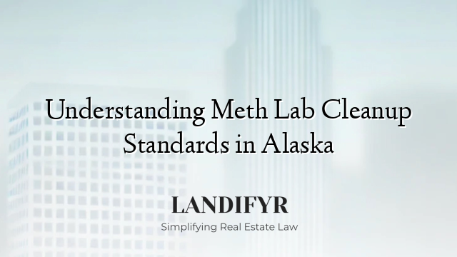 Understanding Meth Lab Cleanup Standards in Alaska