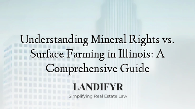 Understanding Mineral Rights vs. Surface Farming in Illinois: A Comprehensive Guide