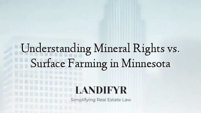 Understanding Mineral Rights vs. Surface Farming in Minnesota
