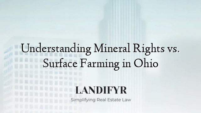 Understanding Mineral Rights vs. Surface Farming in Ohio