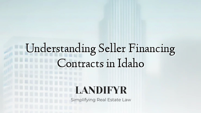 Understanding Seller Financing Contracts in Idaho