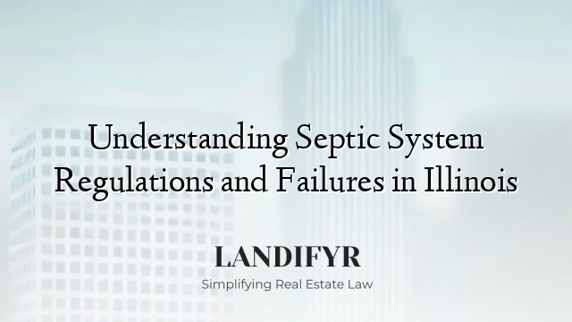Understanding Septic System Regulations and Failures in Illinois