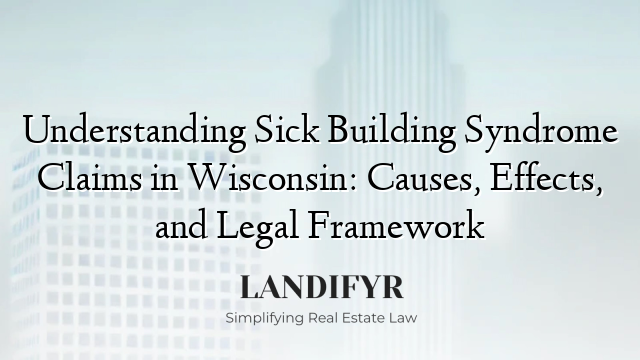 Understanding Sick Building Syndrome Claims in Wisconsin: Causes, Effects, and Legal Framework