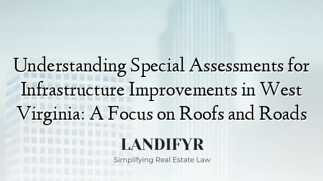 Understanding Special Assessments for Infrastructure Improvements in West Virginia: A Focus on Roofs and Roads