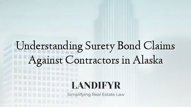 Understanding Surety Bond Claims Against Contractors in Alaska