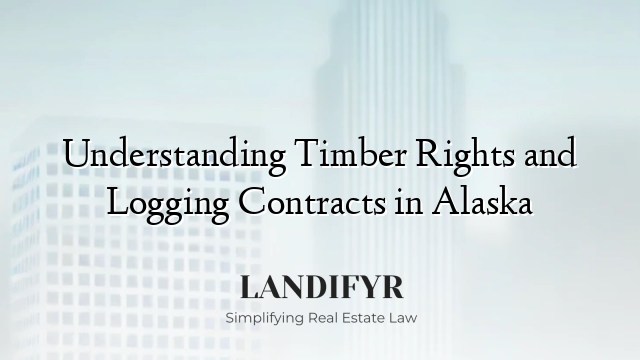 Understanding Timber Rights and Logging Contracts in Alaska
