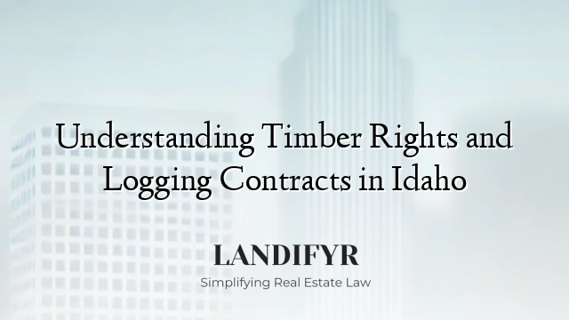 Understanding Timber Rights and Logging Contracts in Idaho