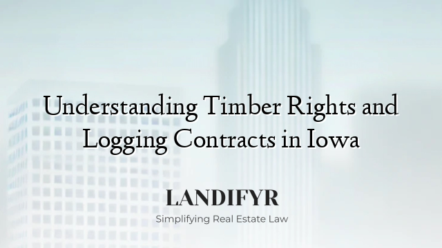 Understanding Timber Rights and Logging Contracts in Iowa