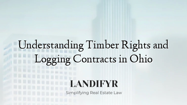 Understanding Timber Rights and Logging Contracts in Ohio