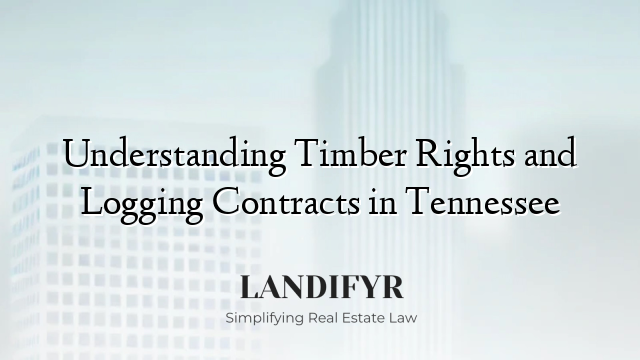 Understanding Timber Rights and Logging Contracts in Tennessee
