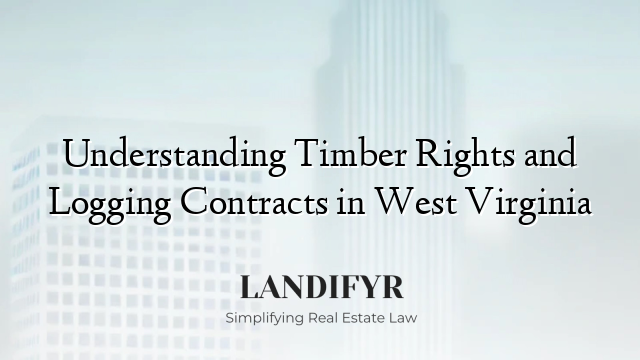 Understanding Timber Rights and Logging Contracts in West Virginia