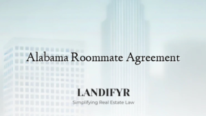 Alabama Roommate Agreement