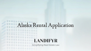 Alaska Rental Application