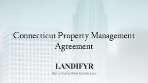 Connecticut Property Management Agreement