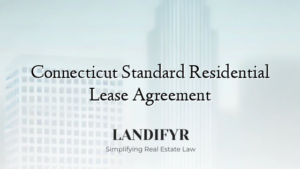 Connecticut Standard Residential Lease Agreement