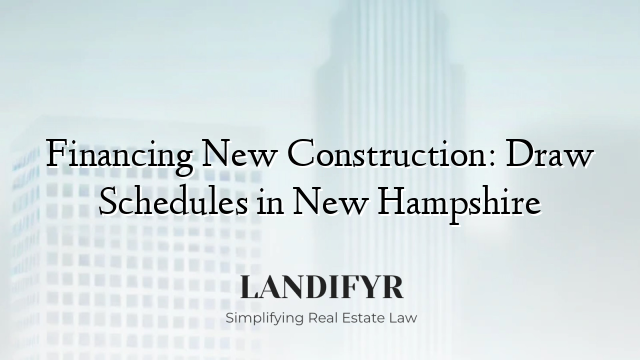 Financing New Construction: Draw Schedules in New Hampshire
