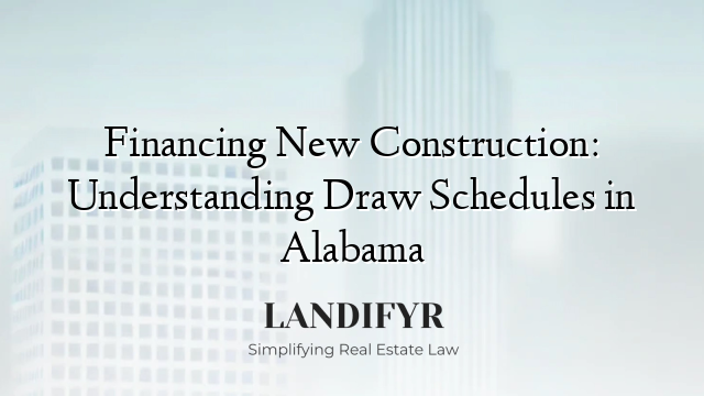 Financing New Construction: Understanding Draw Schedules in Alabama